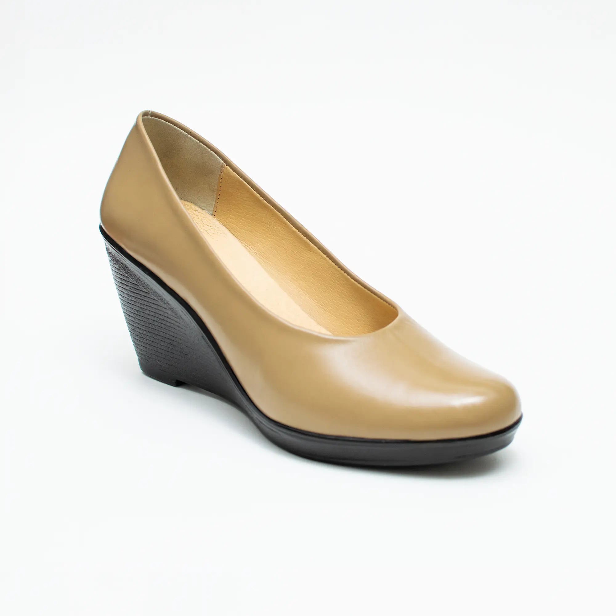 Zapato Cuña Beige SKU