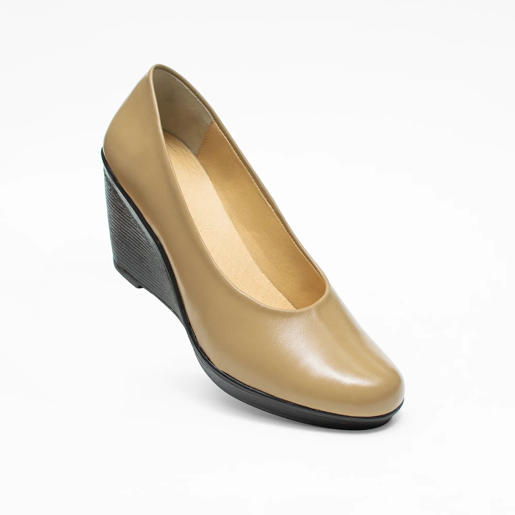 Zapato Cuña Beige SKU