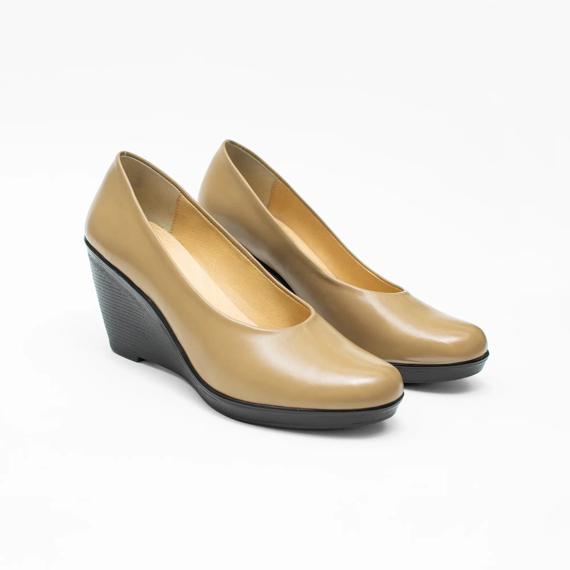 Zapato Cuña Beige SKU