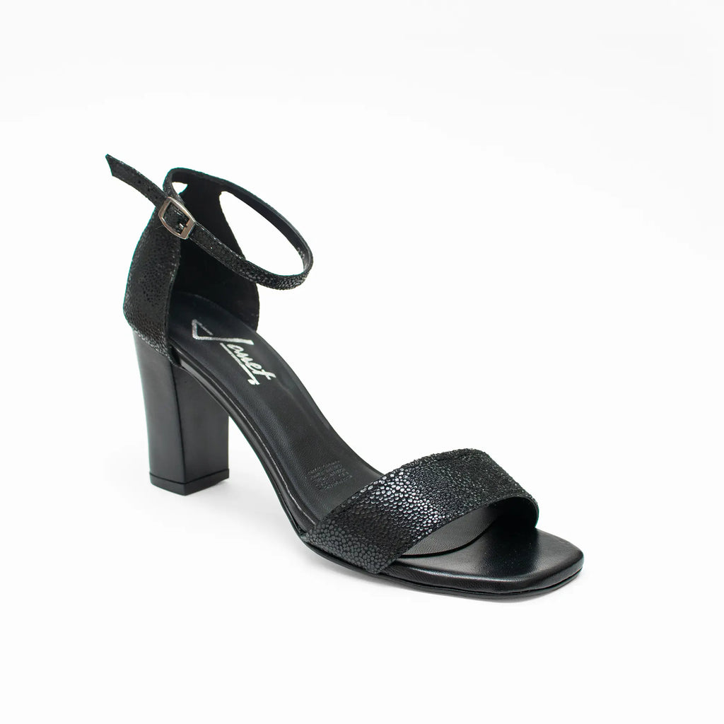Sandalia Tacón Negro SSC