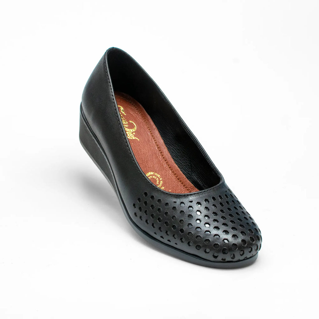 Zapato Wedge Negro