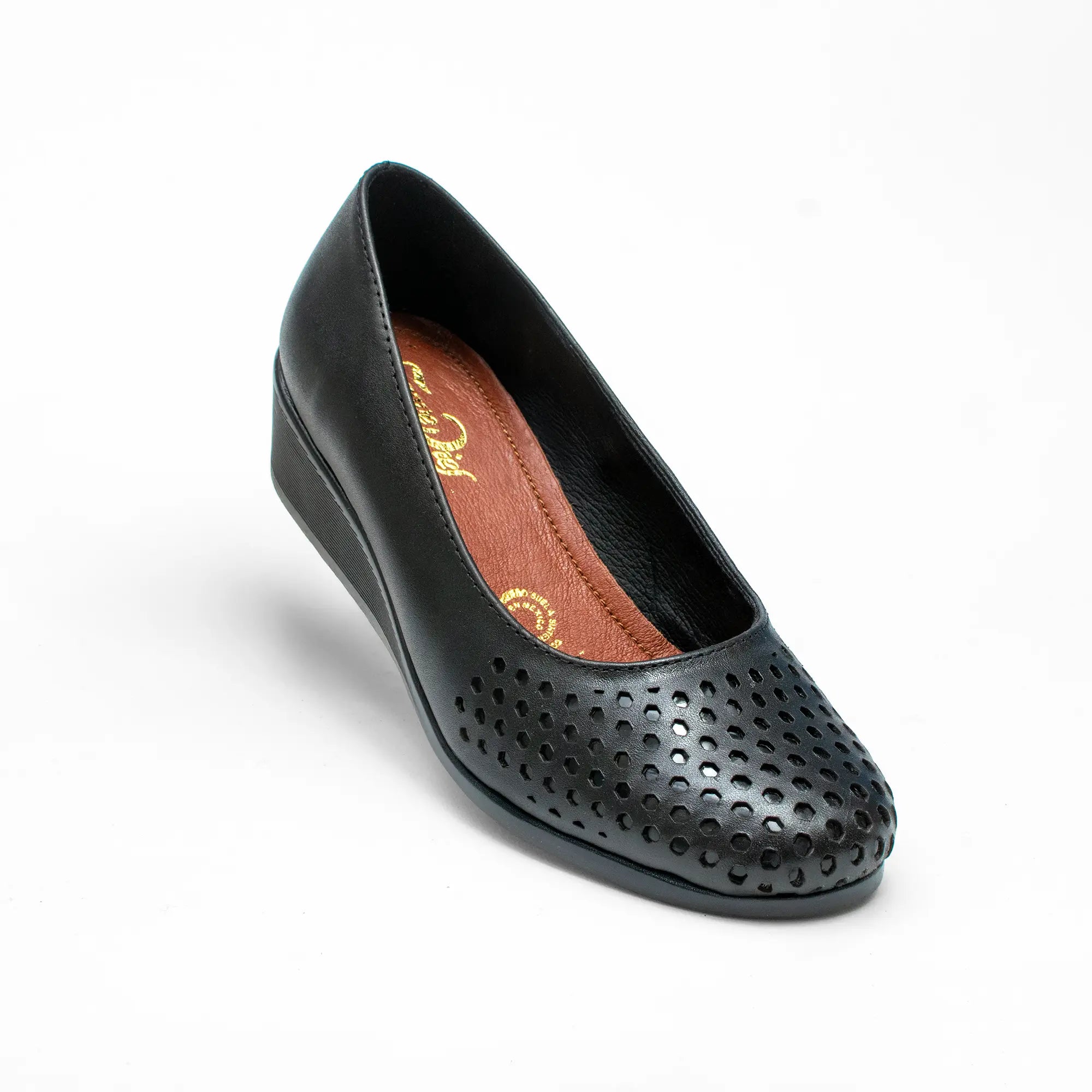 Zapato Wedge Negro