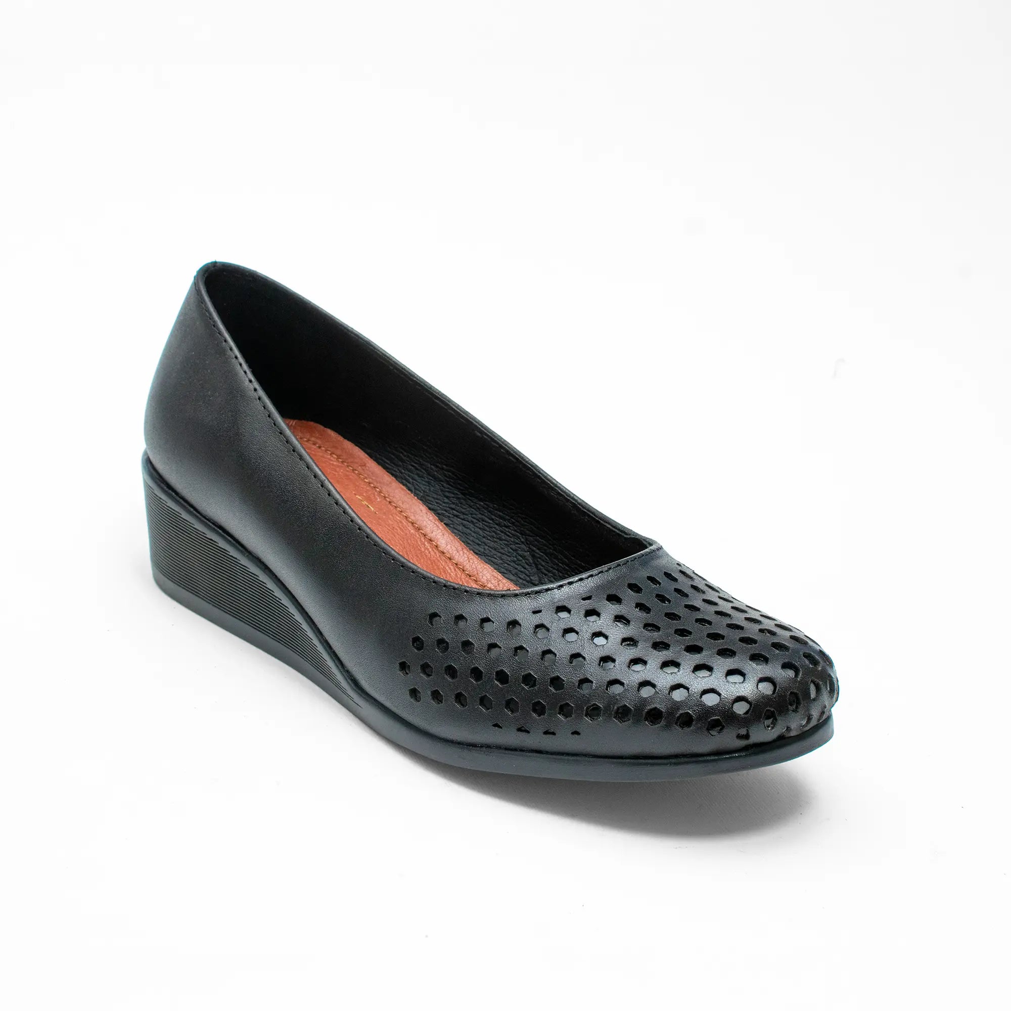 Zapato Wedge Negro