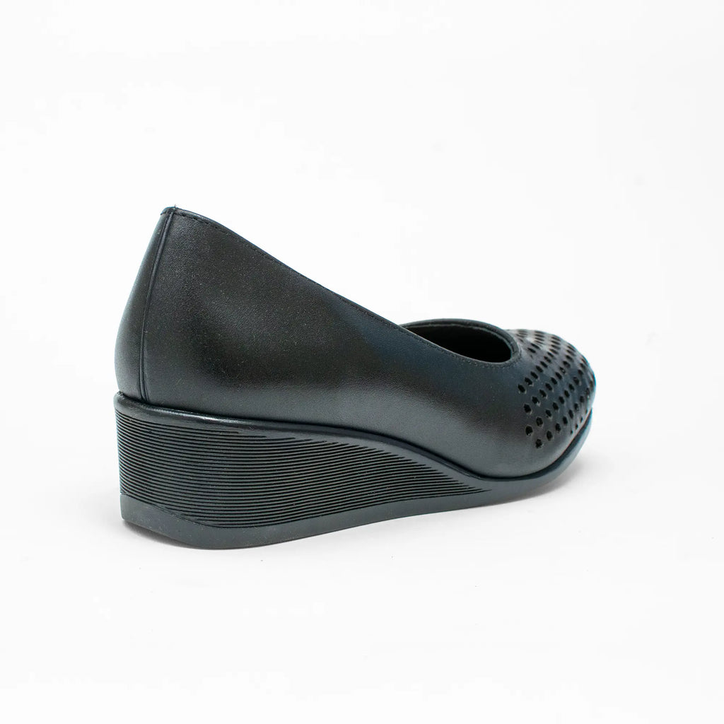 Zapato Wedge Negro
