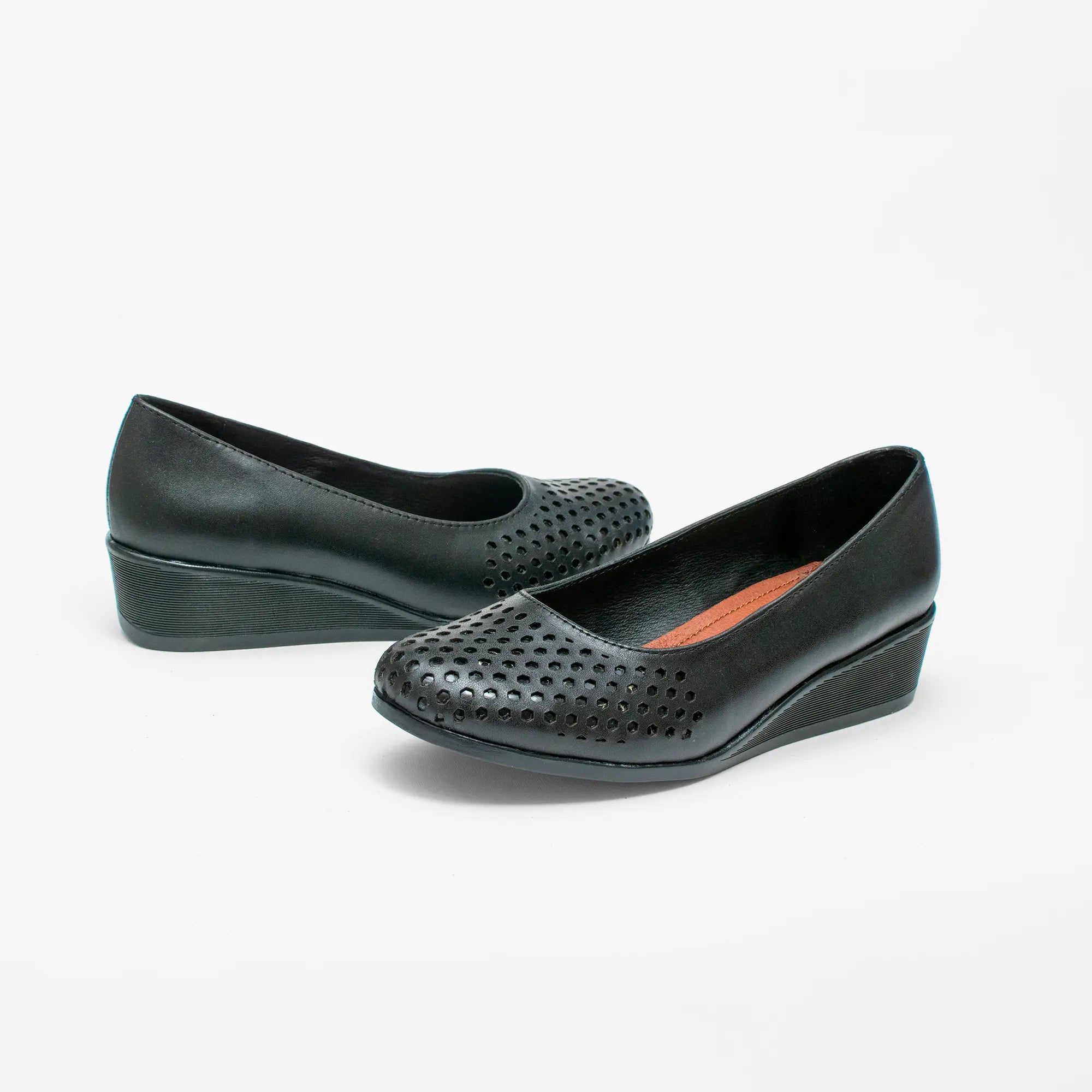 Zapato Wedge Negro