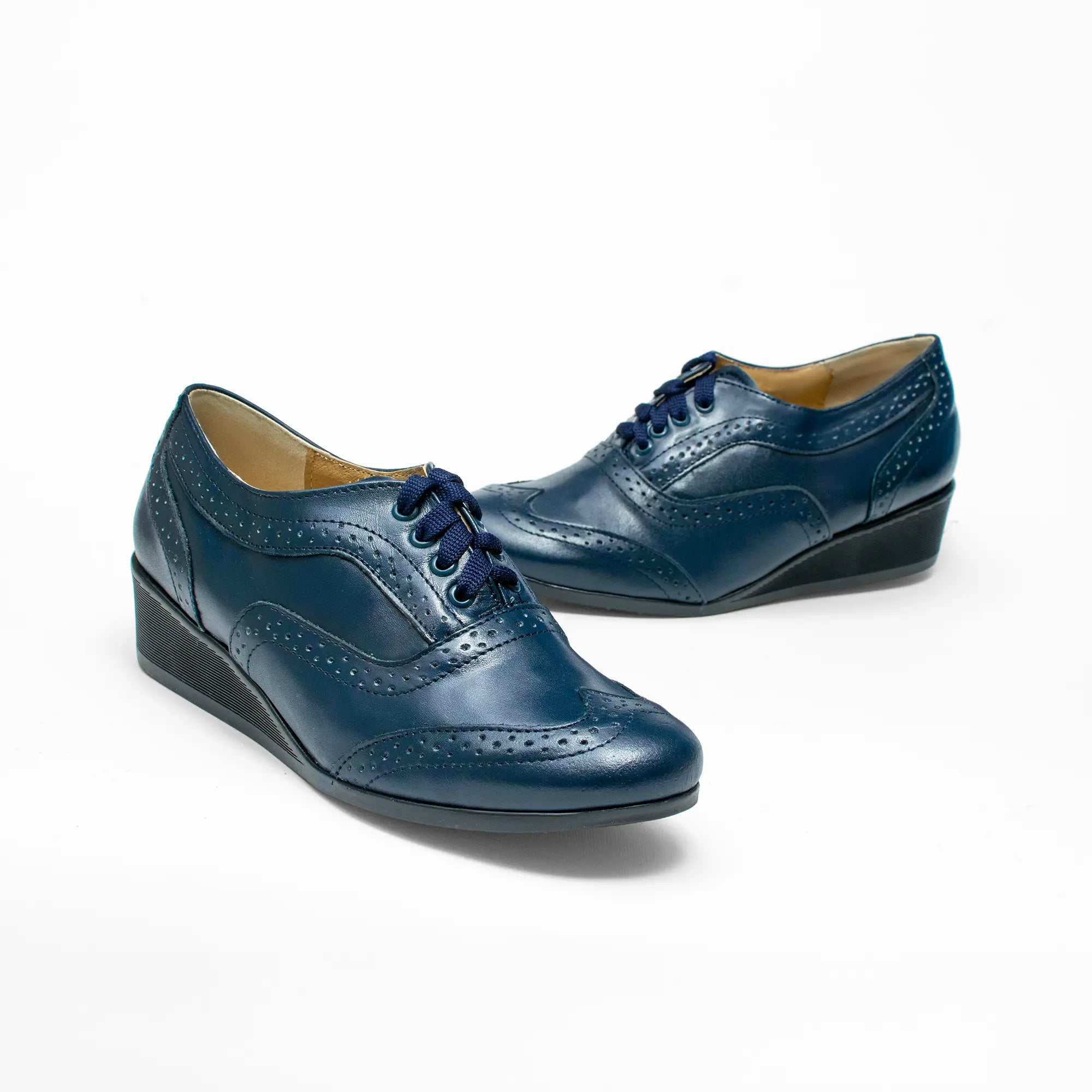 Zapato Oxford Azul 111