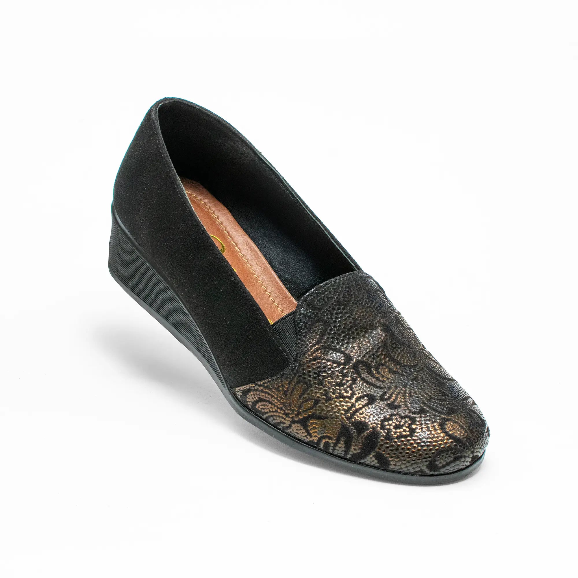 Mocasín Cuña Negra 936