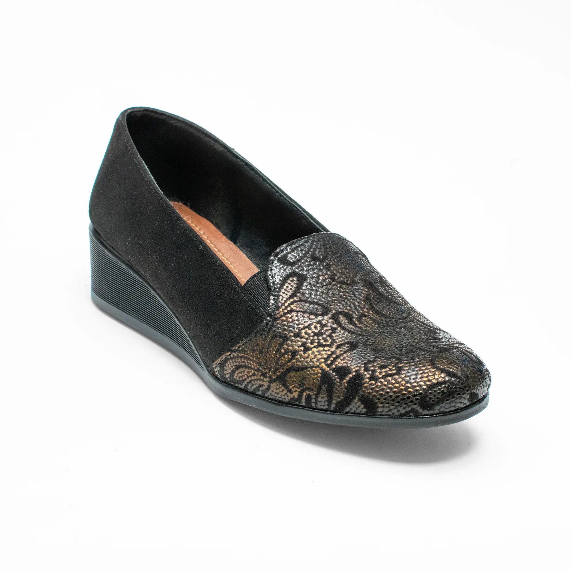 Mocasín Cuña Negra 936
