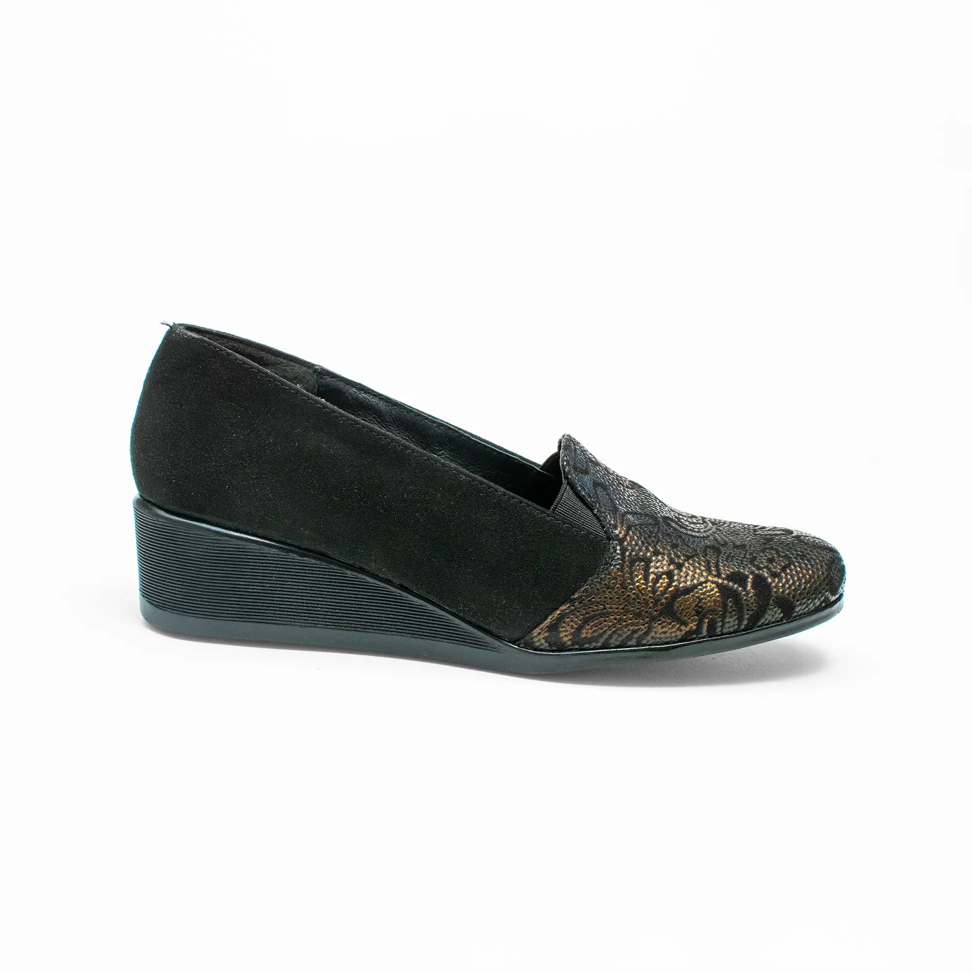 Mocasín Cuña Negra 936