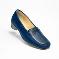 Mocasín Azul Marino Tacón Bajo SS