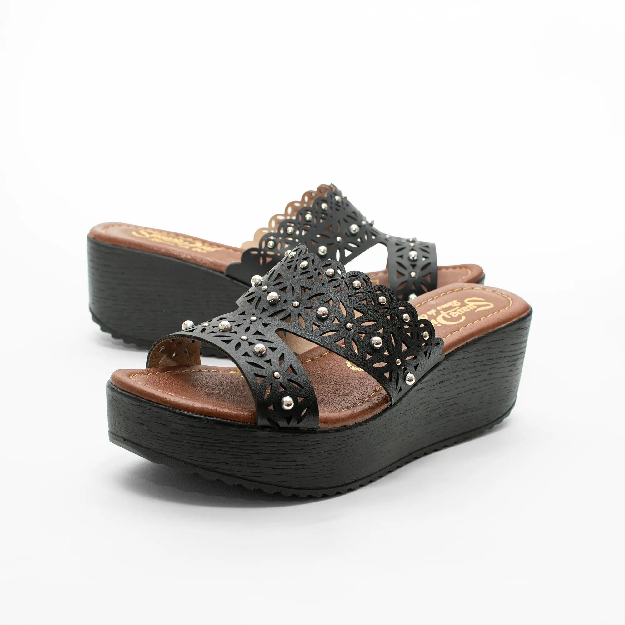 Sandalia de Plataforma con Calado SS