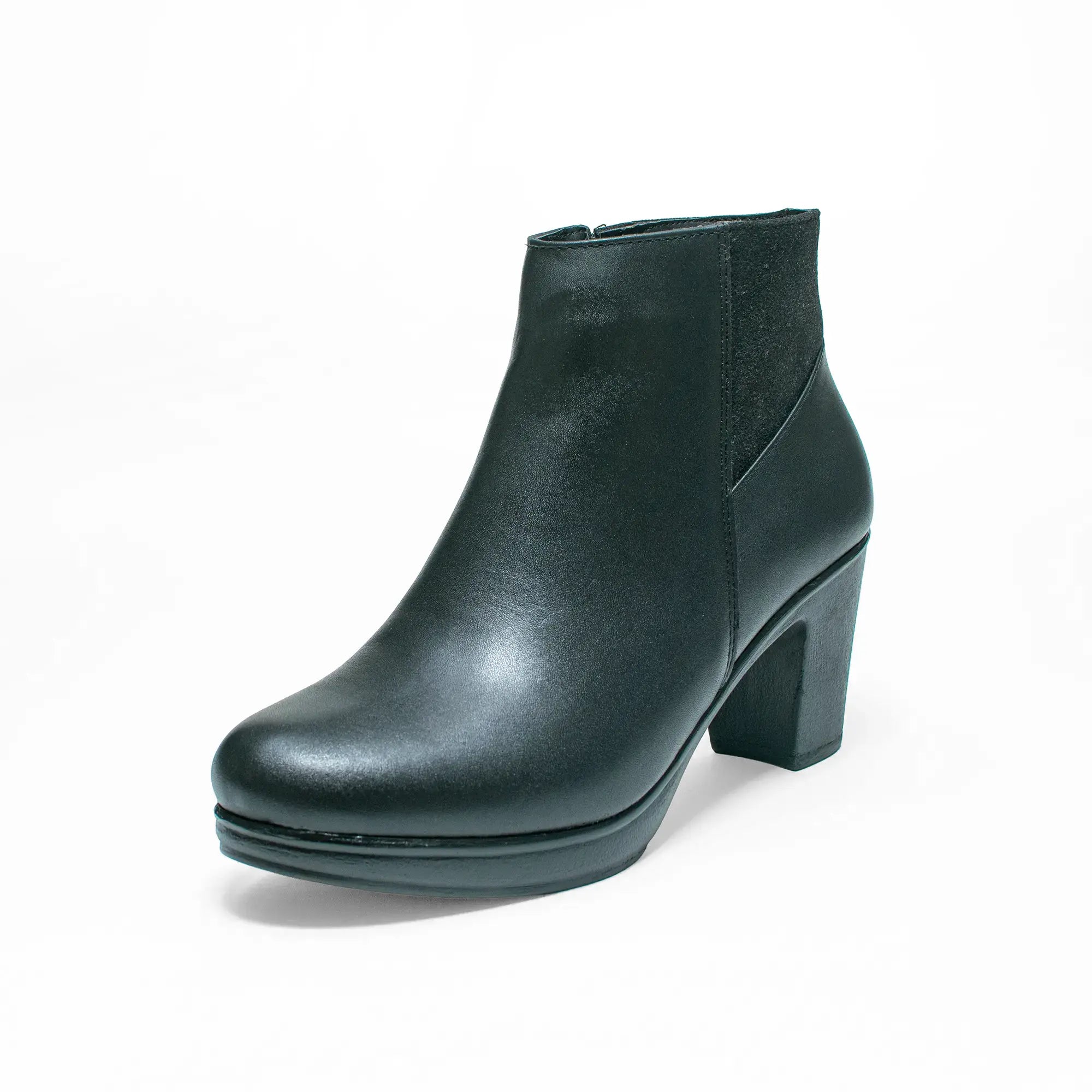 Botín Piel Negro 1105