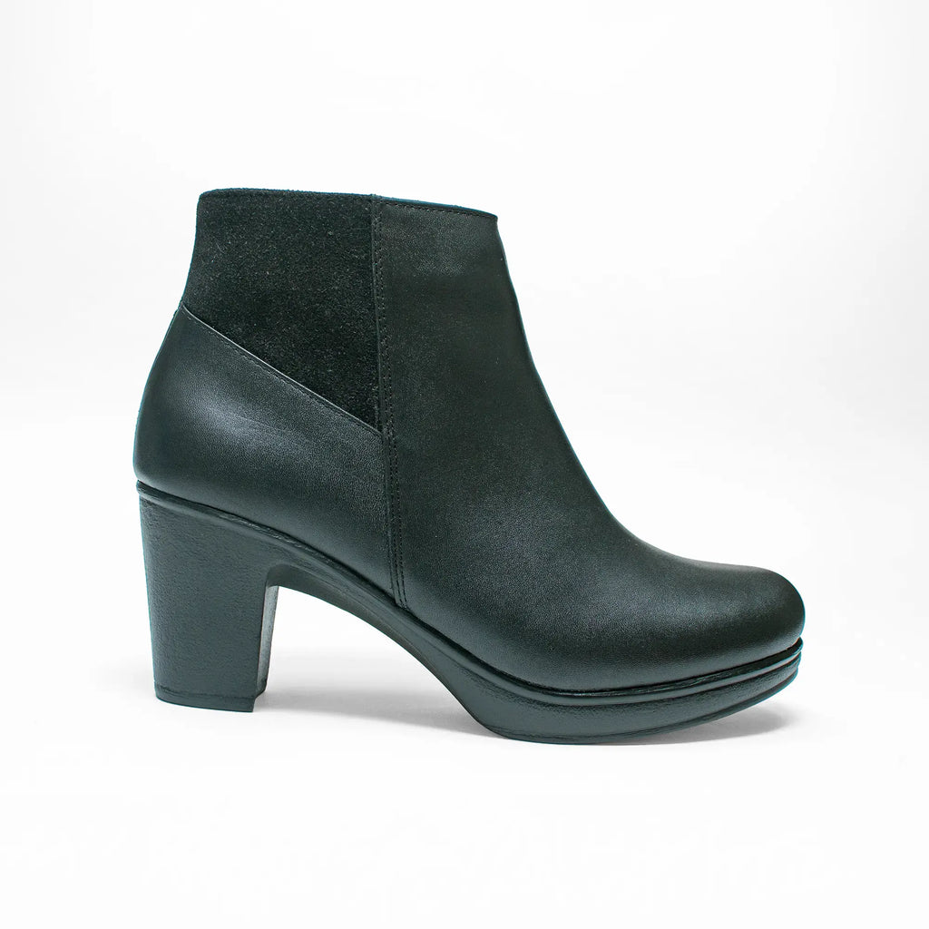 Botín Piel Negro 1105