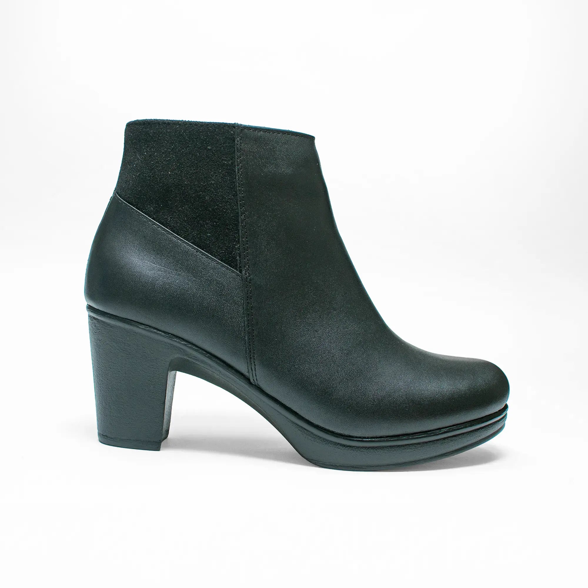 Botín Piel Negro 1105