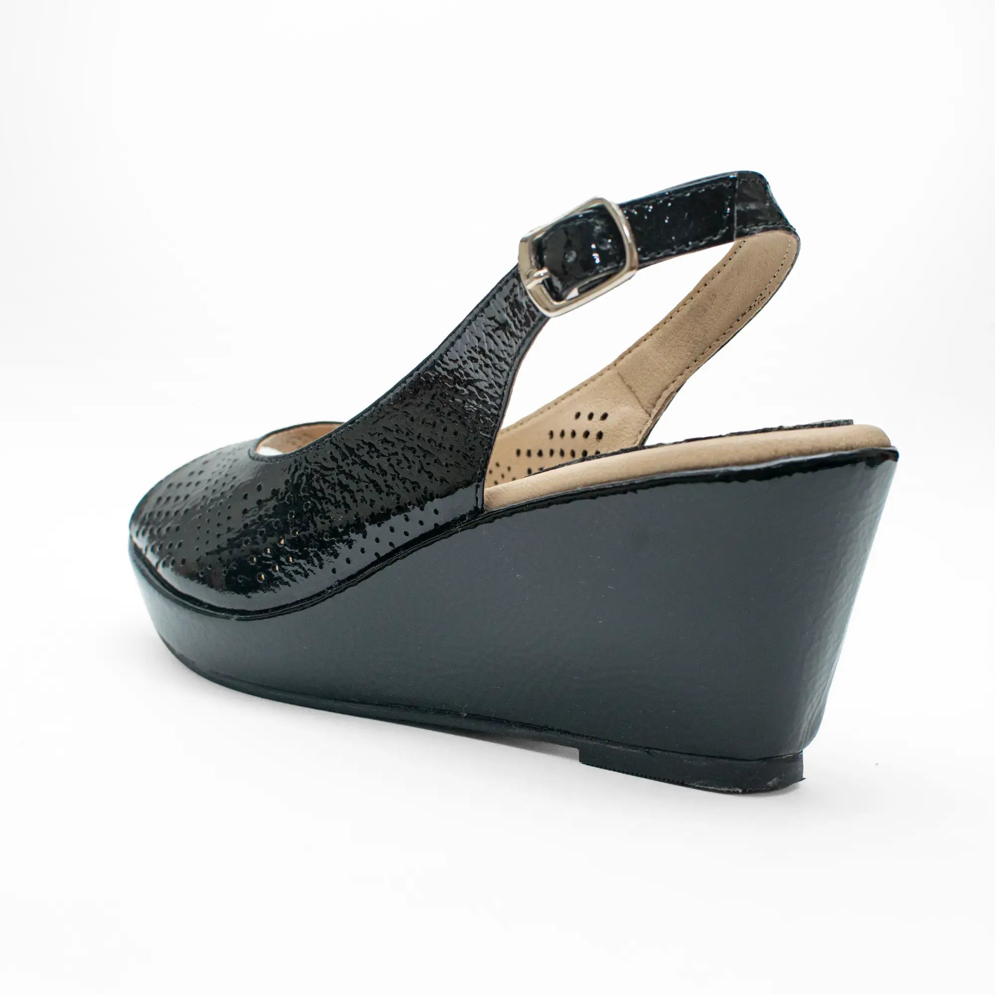 Sandalia Piel Negro 0039