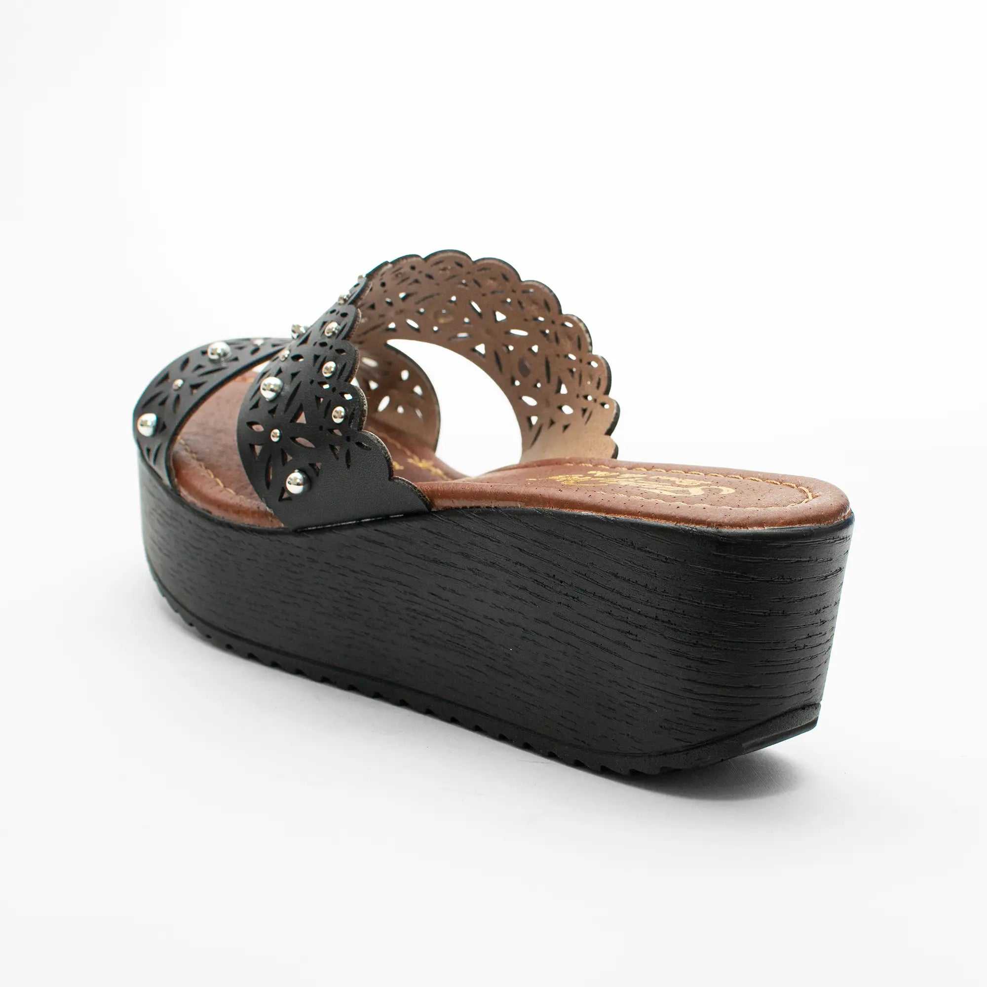 Sandalia de Plataforma con Calado SS