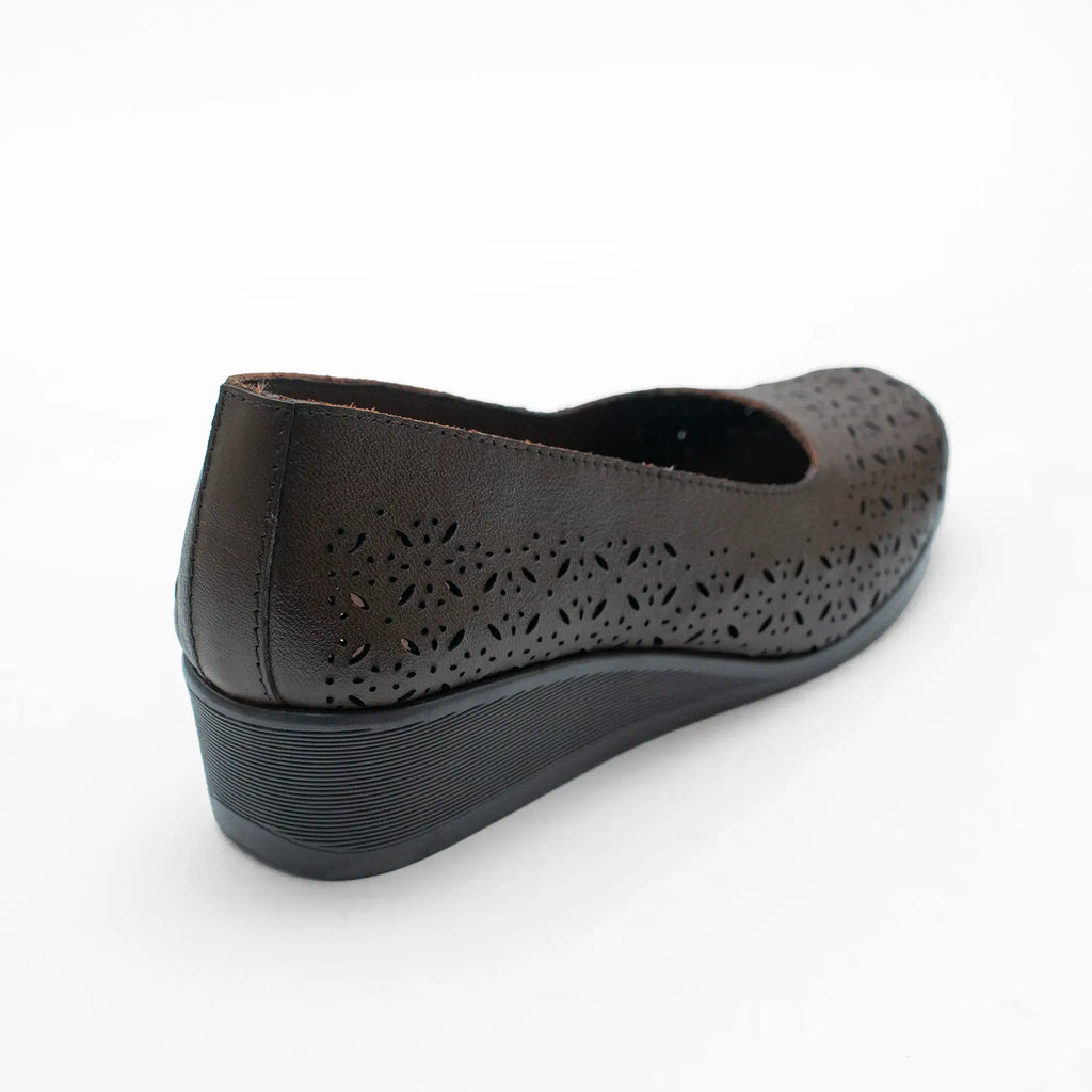 Zapato Calado Café 1103