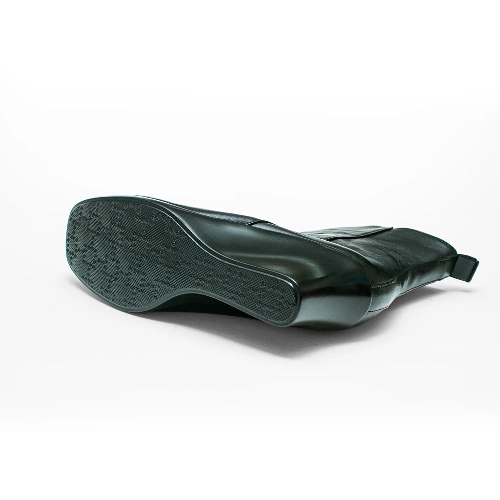 Bota Piel Negra 862