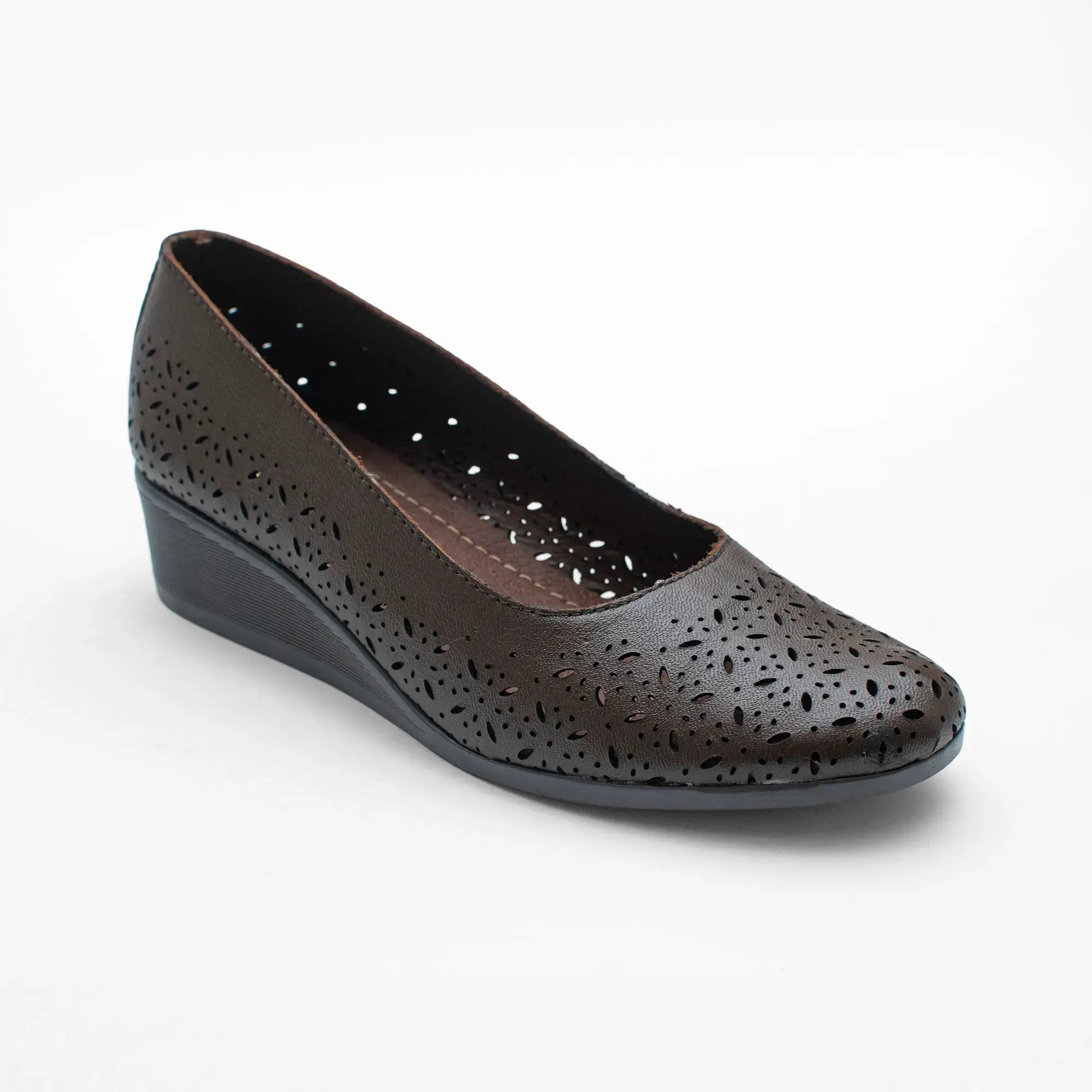 Zapato Calado Café 1103