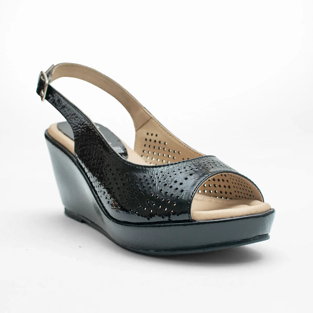 Sandalia Piel Negro 0039