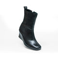 Bota Piel Negra 862